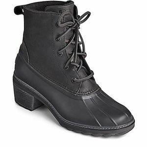 Sperry Saltwater Heel Leather Duck Boots